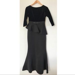 Eliza J Black Formal Gown/Dress